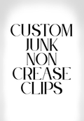 Custom Non Crease Hair Clips( Please read description!)